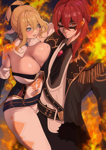 Diluc & Jean cover