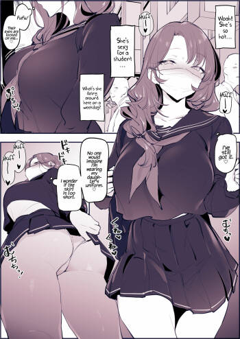 Musume no Seifuku de Sotodashi, Doukyuusei ni Mitsukaru Hitozuma | A Wife Who Wore Her Daughter's Uniform Out Was Found by Her Daughter's Classmate cover