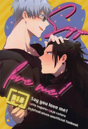 Say you love me! cover