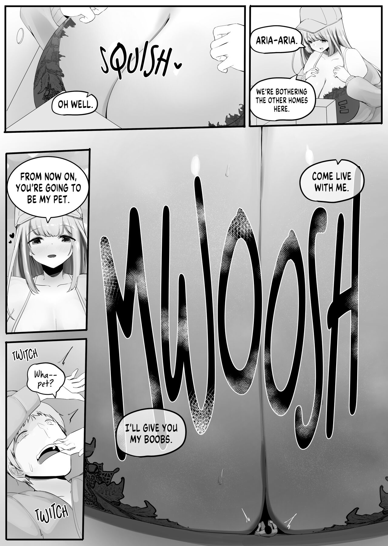 Kouhai no Ooki Oppai ni Shimawareru | Between big boobs page 5 full