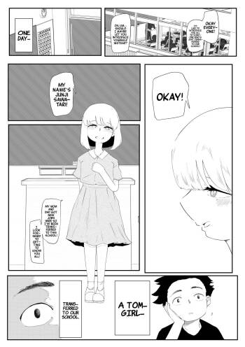 Tenkousei wa Otoko no ko | The Transferred Tomgirl cover