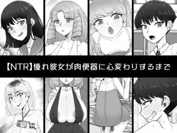 Akogare Kanojo ga Niku Benki ni Kokorogawari Suru Made cover