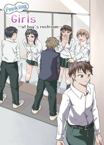Nozoki Miru Joshi-tachi ~Danshi Toilet Hen~ | Peeking girls at boy's restroom cover