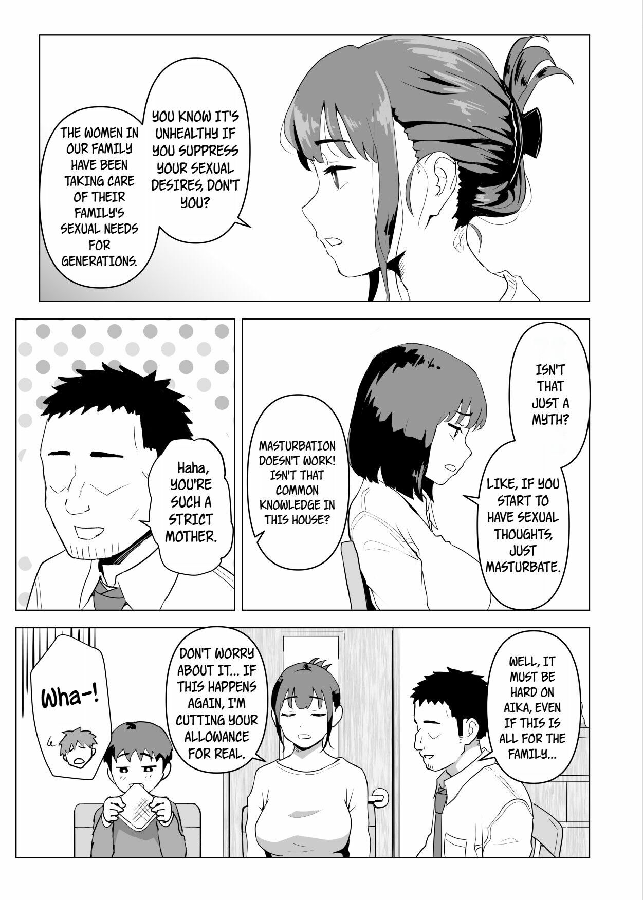 Uchi de wa Kazoku Sex wa Joushiki Rashii | In My House, Family Sex Is the  Norm Page 8 - AsmHentai