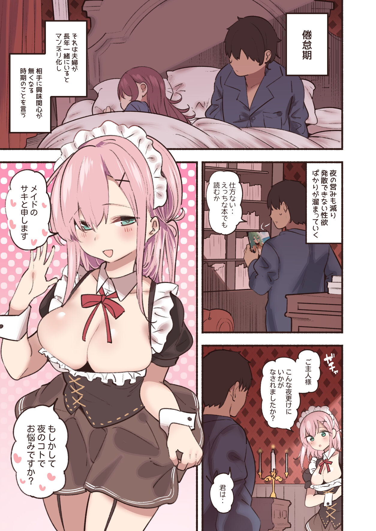 メイドに略奪されるご主人様 page 2 full