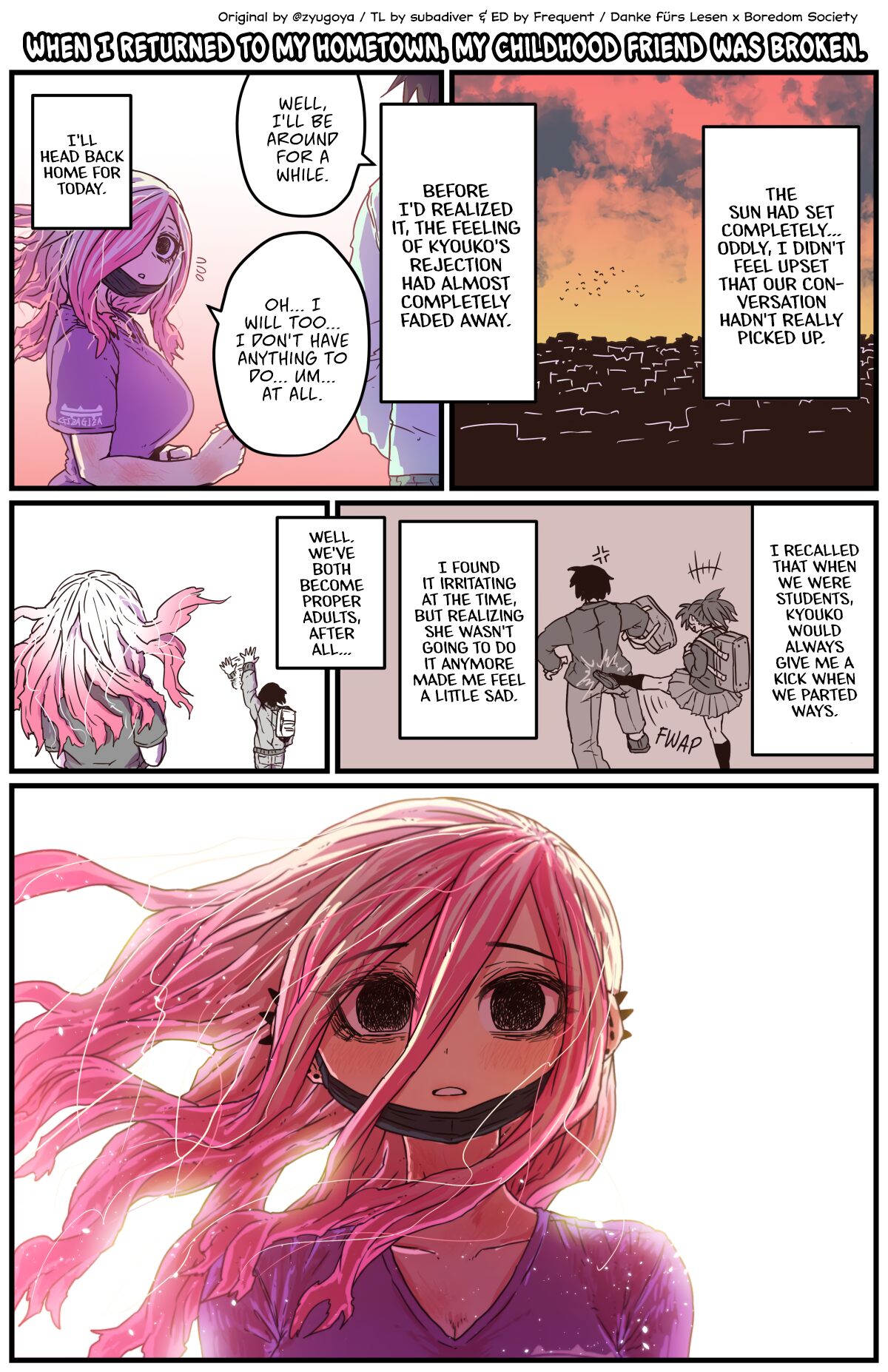 When I Returned to My Hometown, My Childhood Friend was Broken page 5 full