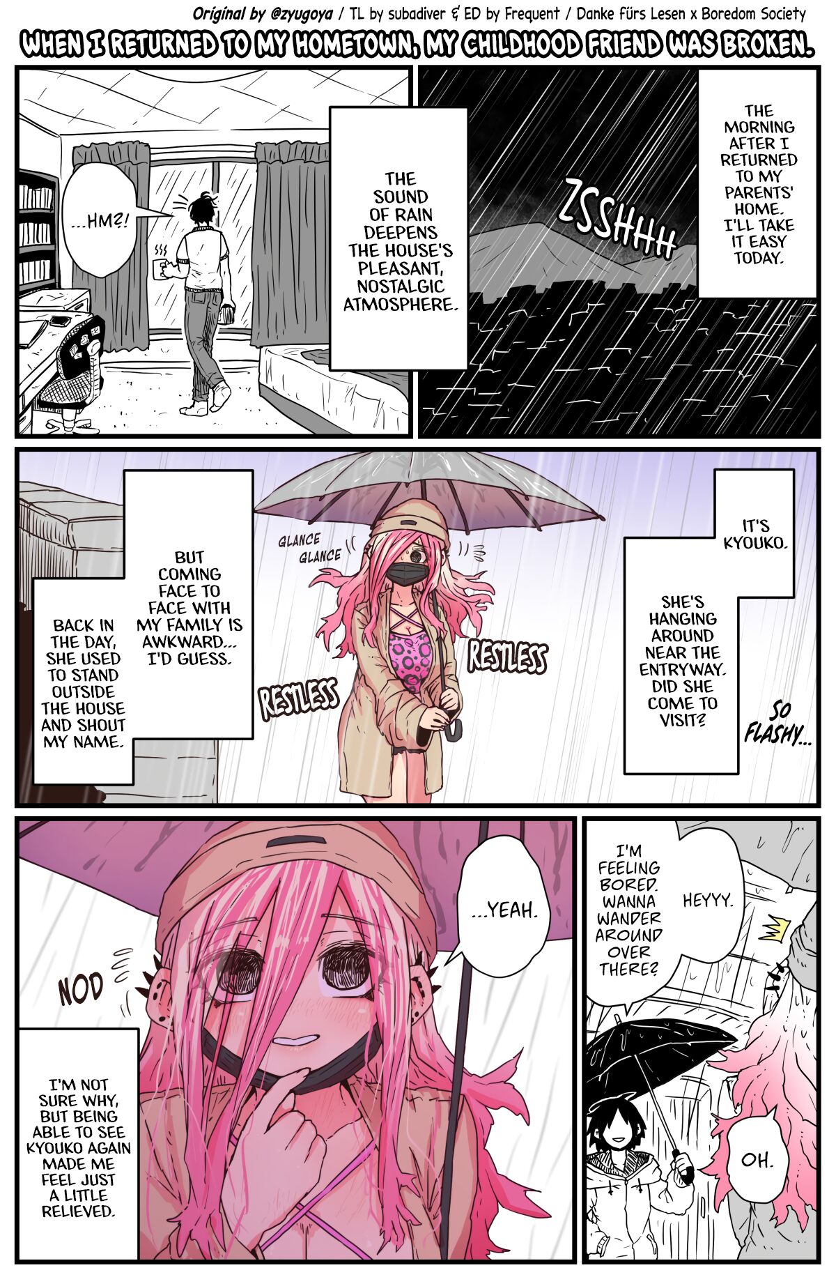 When I Returned to My Hometown, My Childhood Friend was Broken page 7 full