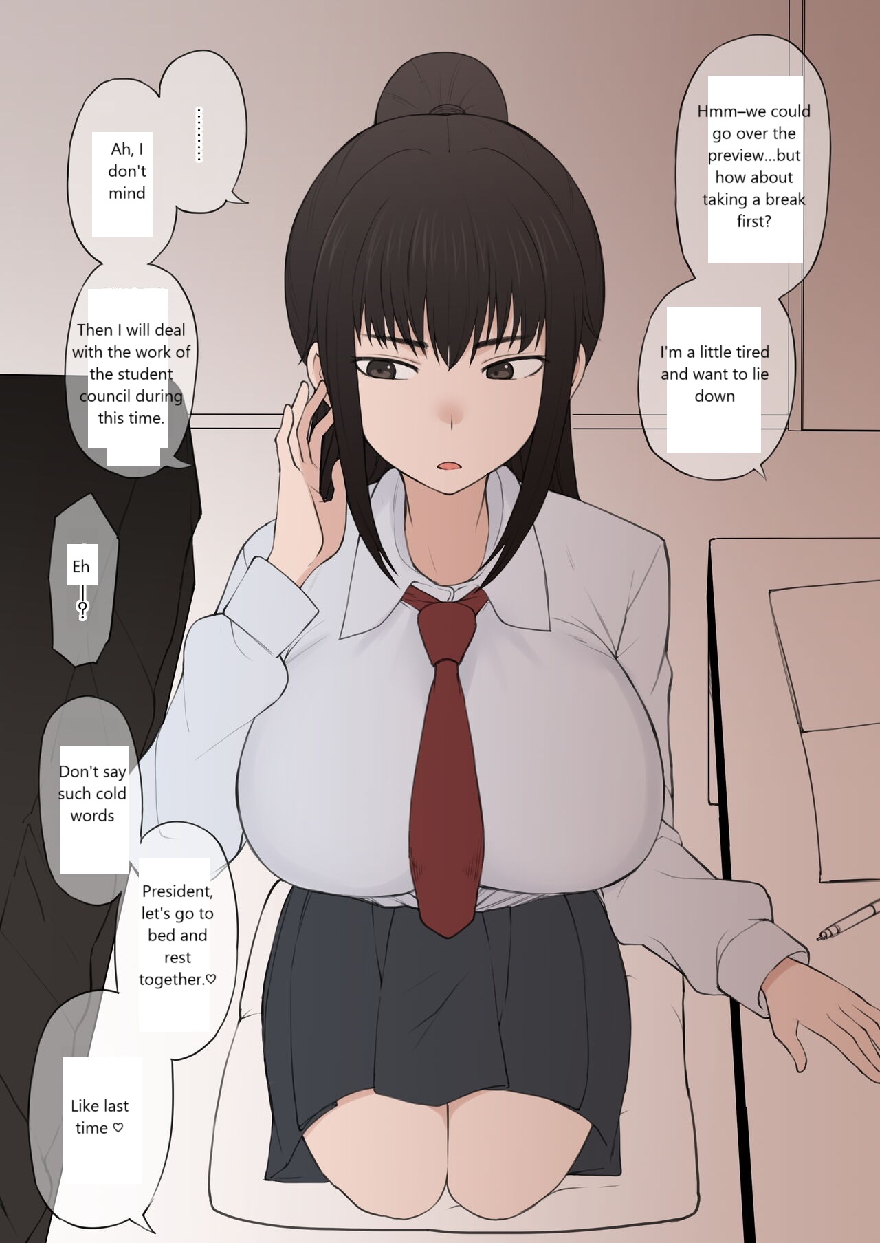 My Happy Student Council Life page 8 full