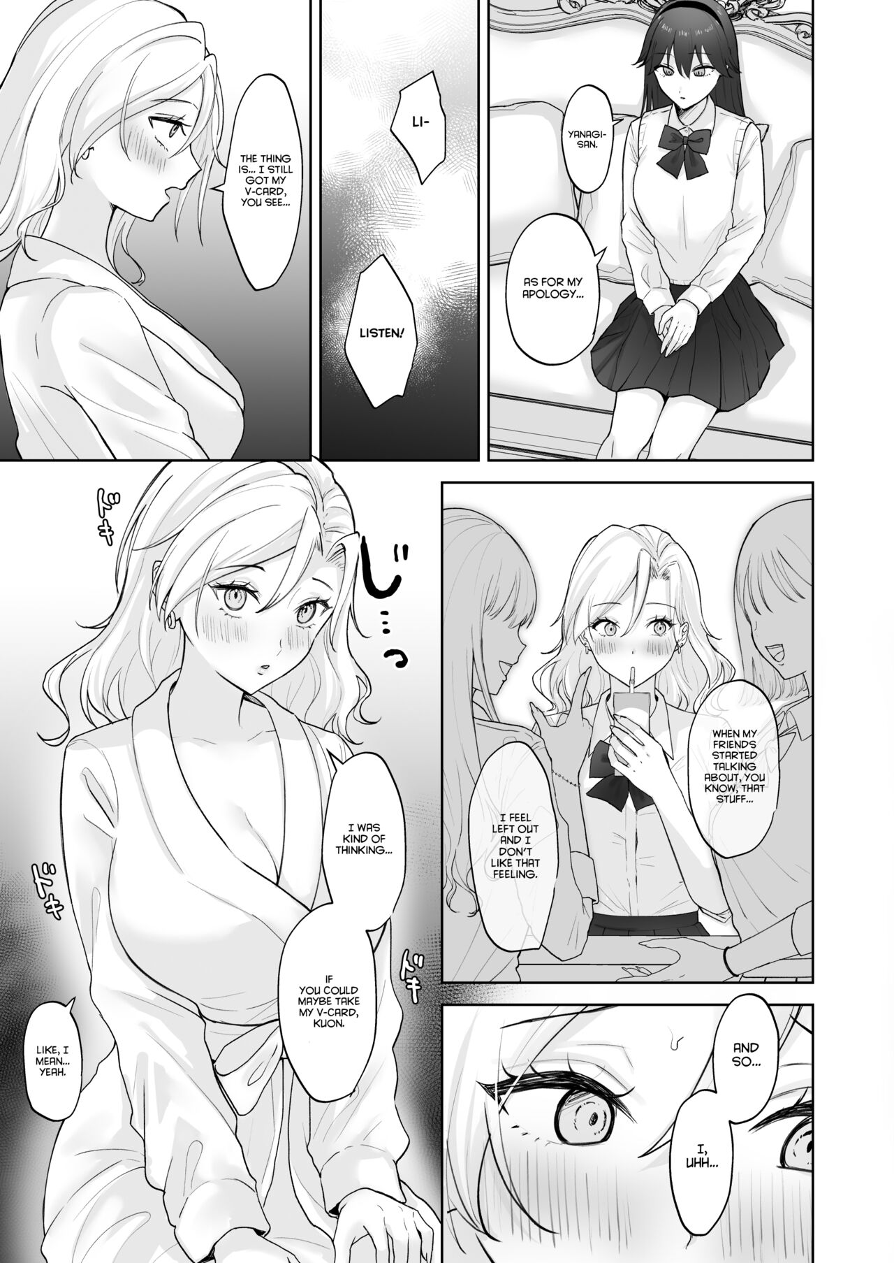 Shojo Gal, Futanari Ojou-sama no Onaho ni Naru | Virgin Gal who Becomes a Pocket Pussy for a Futanari Young Lady page 10 full
