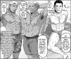 [Shiro] A story about having sex with straight guys on the beach  [English] [Decensored]