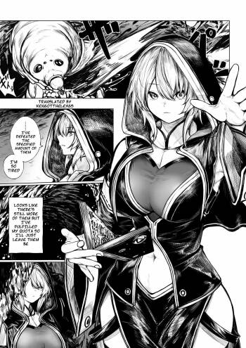 Madoushi-chan ga Mushi Monster ni Osowareru Hanashi | A Story about a Mage Who Gets Attacked by an Insect Monster  English cover