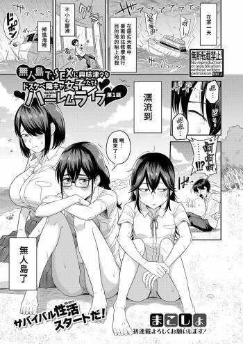 Mujintou de, SEX ni Kyoumishinshin na Dosukebe Inkya Joshi-tachi to Harem Life cover
