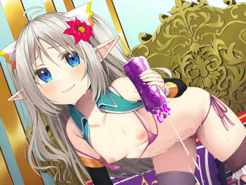 Loli Elf no Healer ni Tansan Shasei shite moratte Tanetsuke Kongan Ecchi cover