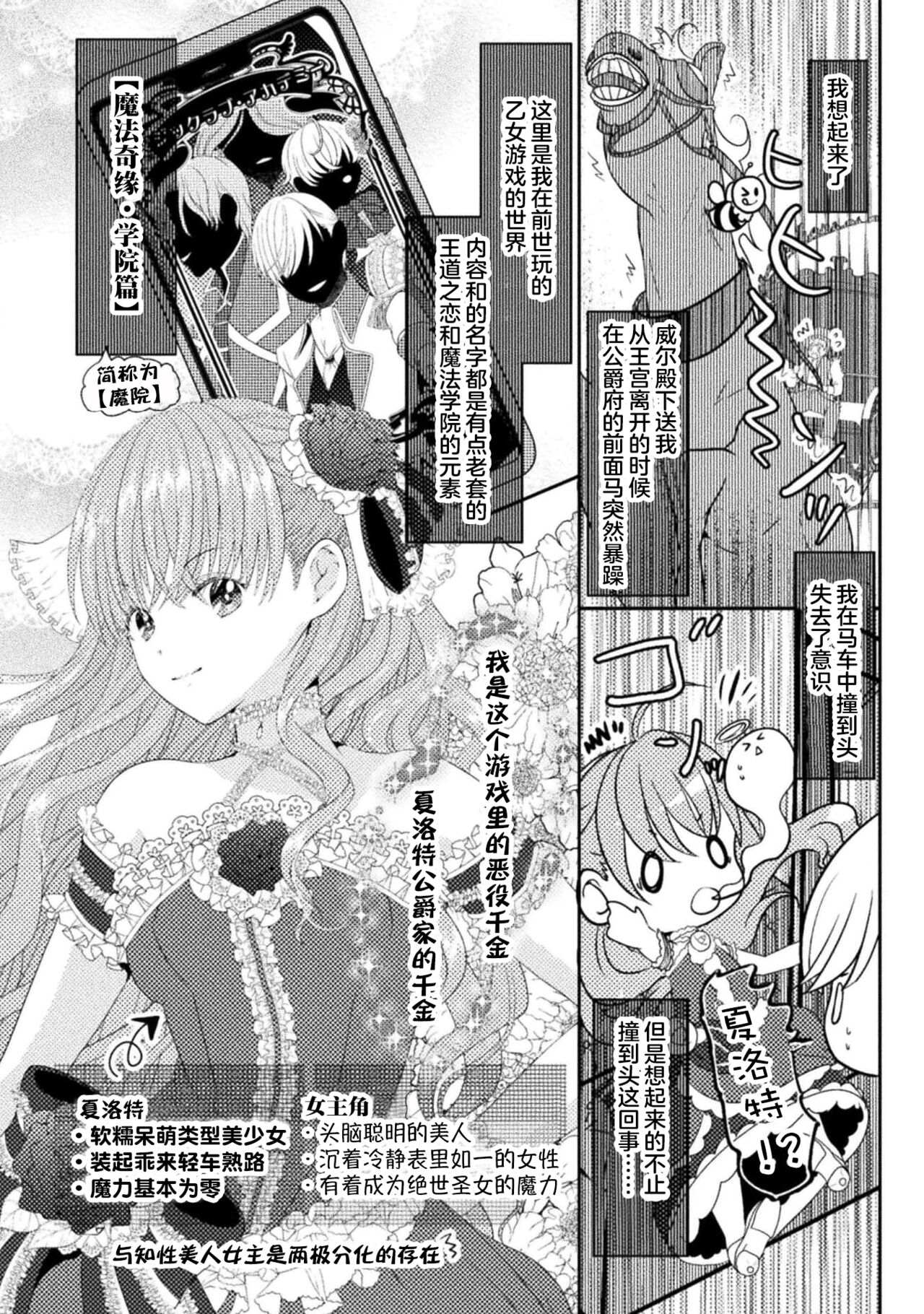 Akuyaku Reijou wa Haraguro Ouji no Shuuchaku Ai de, Midara na Oshioki kara Nigerarenai | 恶役千金被腹黑王子执着爱、淫乱惩罚逃不掉 1-2 page 5 full