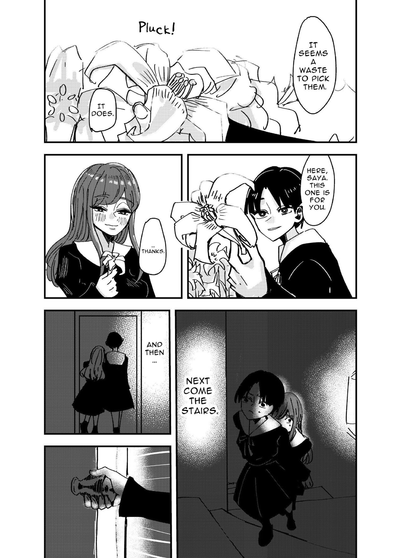 White Lilies Blossom, and Then We Kiss page 9 full