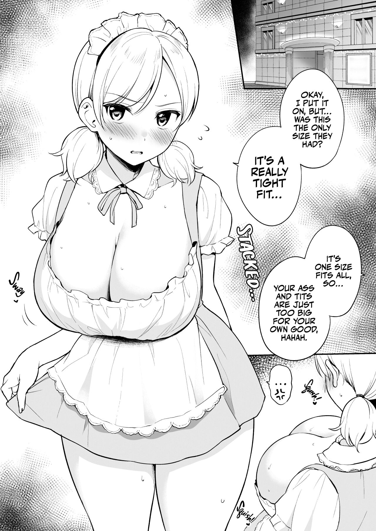 Shinyuu no Imouto ni Donki no Maid Fuku o Kisete Cosplay Ecchi | Cosplay Sex with My Best Friend's Little Sister Who's Wearing A Maid Outfit from Donki page 2 full