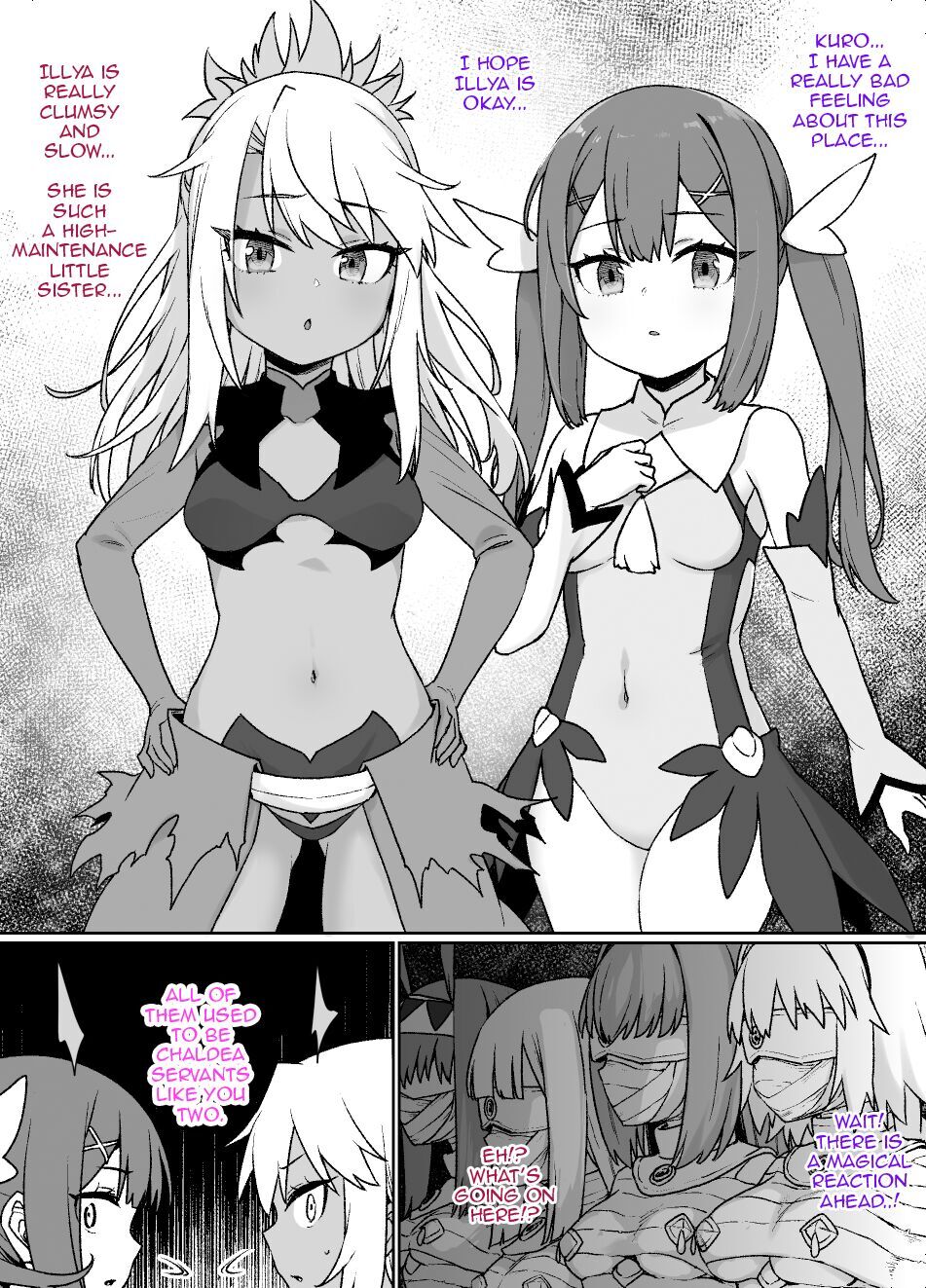 FGO Sennou Tokuiten ~Chloe & Miyu Hen~ | FGO Brainwashing Singularity - Chloe & Miyu page 1 full