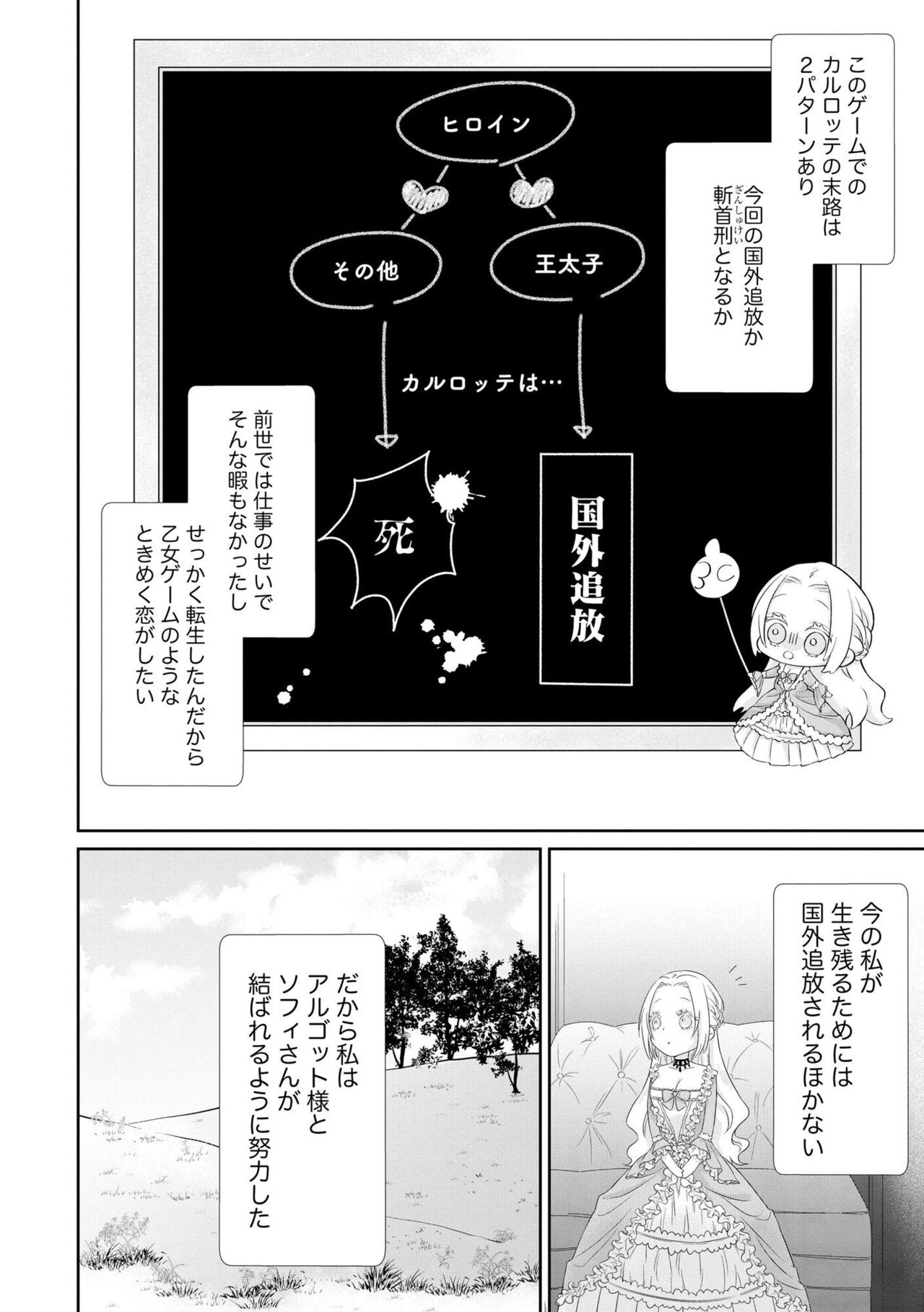 Zangyaku Kōtei no Amai ori Tsuihō Sareta Akuyaku Reijōnanoni Dekiai Saretemasu! 1 page 8 full