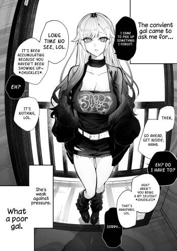 The Day I Decided to Make My Cheeky Gyaru Sister Understand in My Own Way  - The Convenient Gal cover