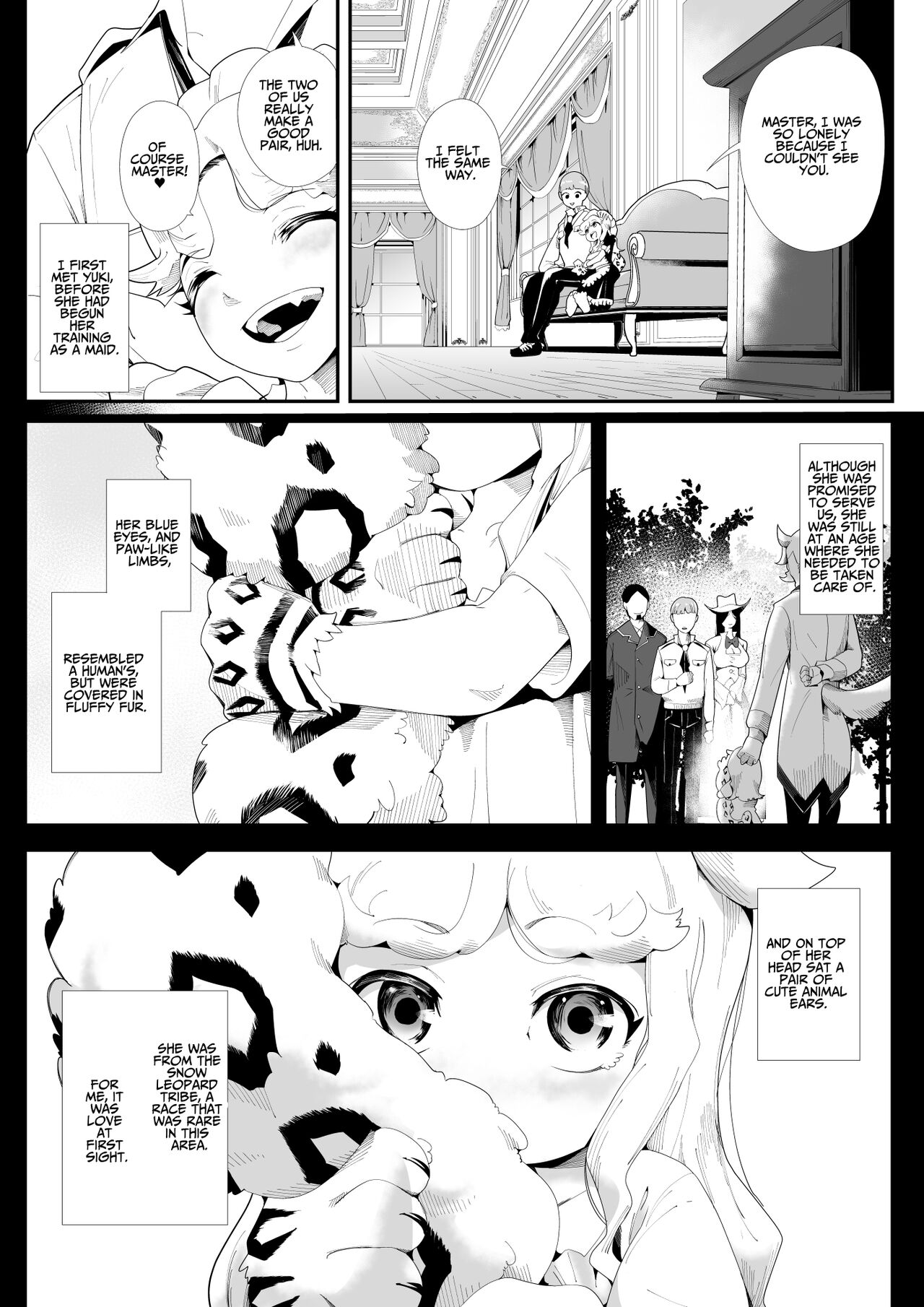 Kemokemo Loli Kyonyuu Maid Anata no Yuki-chan Dekiaiki | Busty Beasty Maid ~Infatuation Diary~ page 5 full