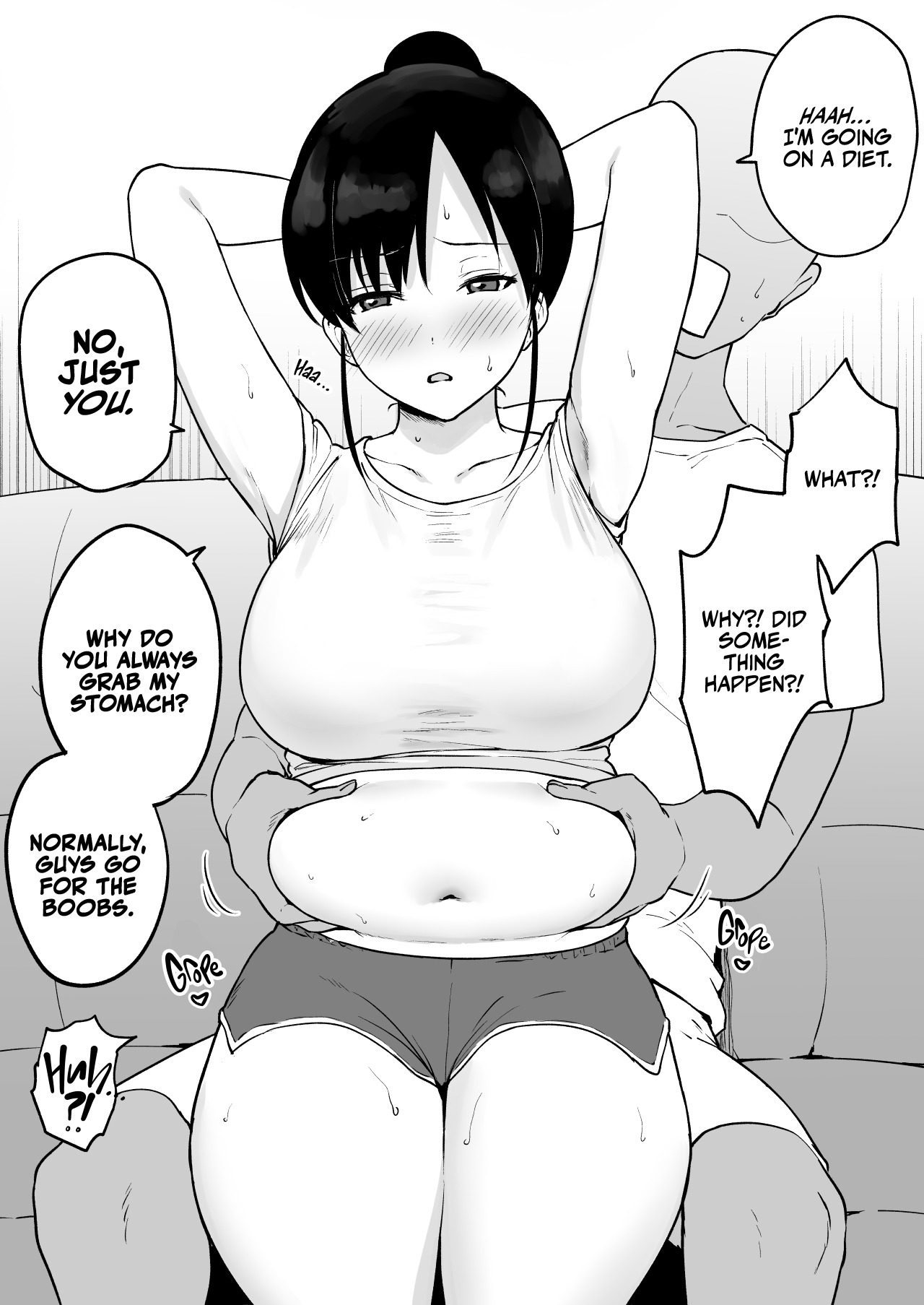 Yasetai Kanojo VS Zettai ni Yasete Hoshikunai Kareshi | Girlfriend Who Wants to Lose Weight vs Boyfriend Who Absolutely Doesn’t Want Her To page 2 full