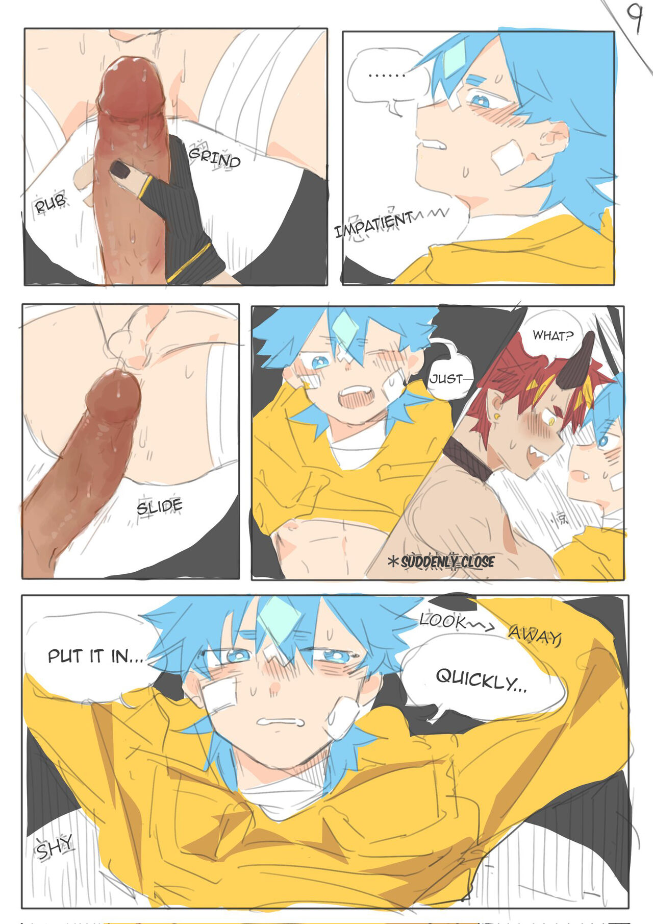 Twitter short manga page 9 full