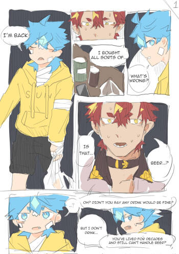 Twitter short manga cover