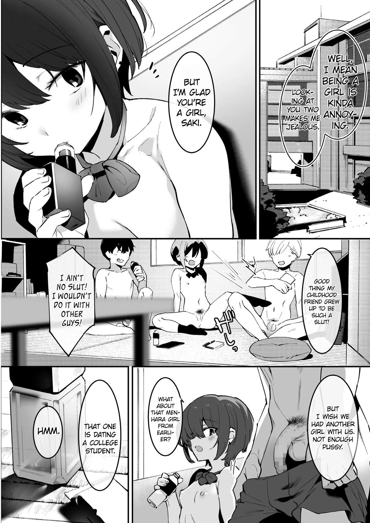 Osananajimi to Ecchi na Bukatsu!? Saki to Kana no Nakayoshi Daisakusen page 4 full