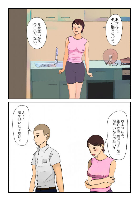 【近親相姦体験】反抗期の息子に堕とされた母親失格な私 page 3 full