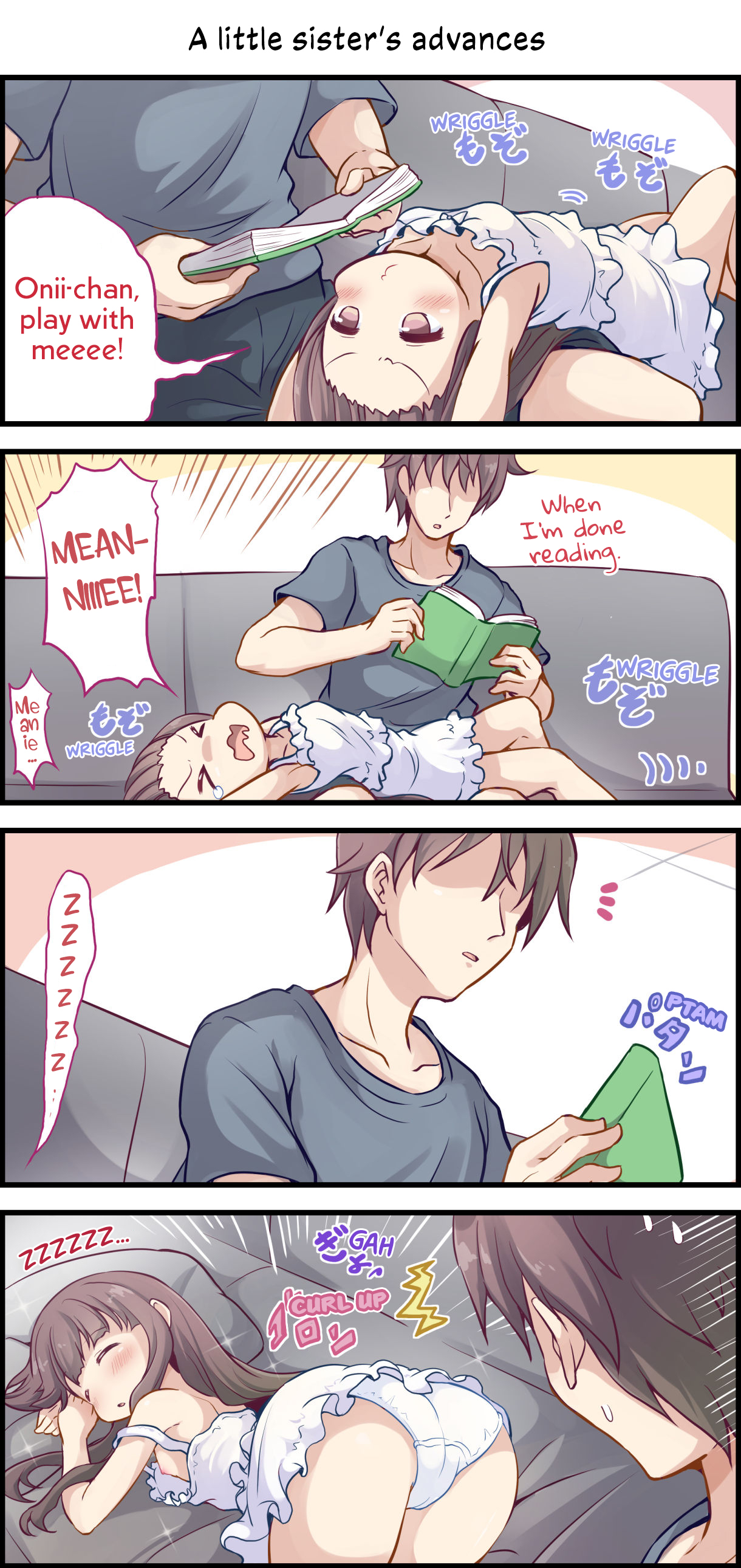 Barenai You Ni Nii De Onanii Suru Imouto-Chan | A Little Sister Who Tries to Be Sneaky About Using Her Big Brother to Masturbate page 8 full