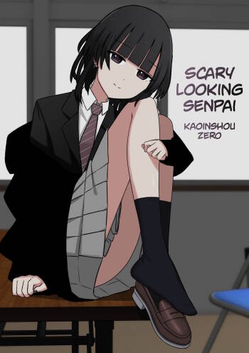 Kowasou na Senpai | Scary Looking Senpai cover