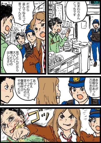 コミッション 婦警VSヤンキー娘 cover
