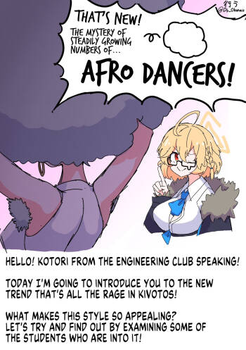 That's New! The Mystery of Steadily Growing Numbers of Afro Dancers! cover