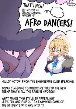 [Okonau] That's New! The Mystery of Steadily Growing Numbers of Afro Dancers!(Blue Archive) [English] [MegaFagget]