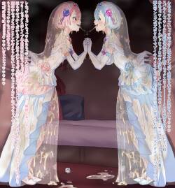 [Hottaro/Firecracker0147]  Rem Wedding Dress NTR [Re:Zero]