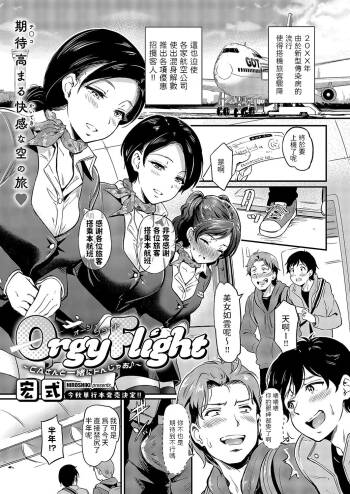 Orgy Flight ~ CAさんと一緒にトんじゃお ~   中文翻譯 cover
