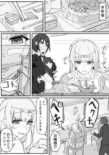 Ojousama to Nemuri Saru 5 cover