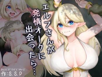 エルフさんが発情オークに出会ったら… cover