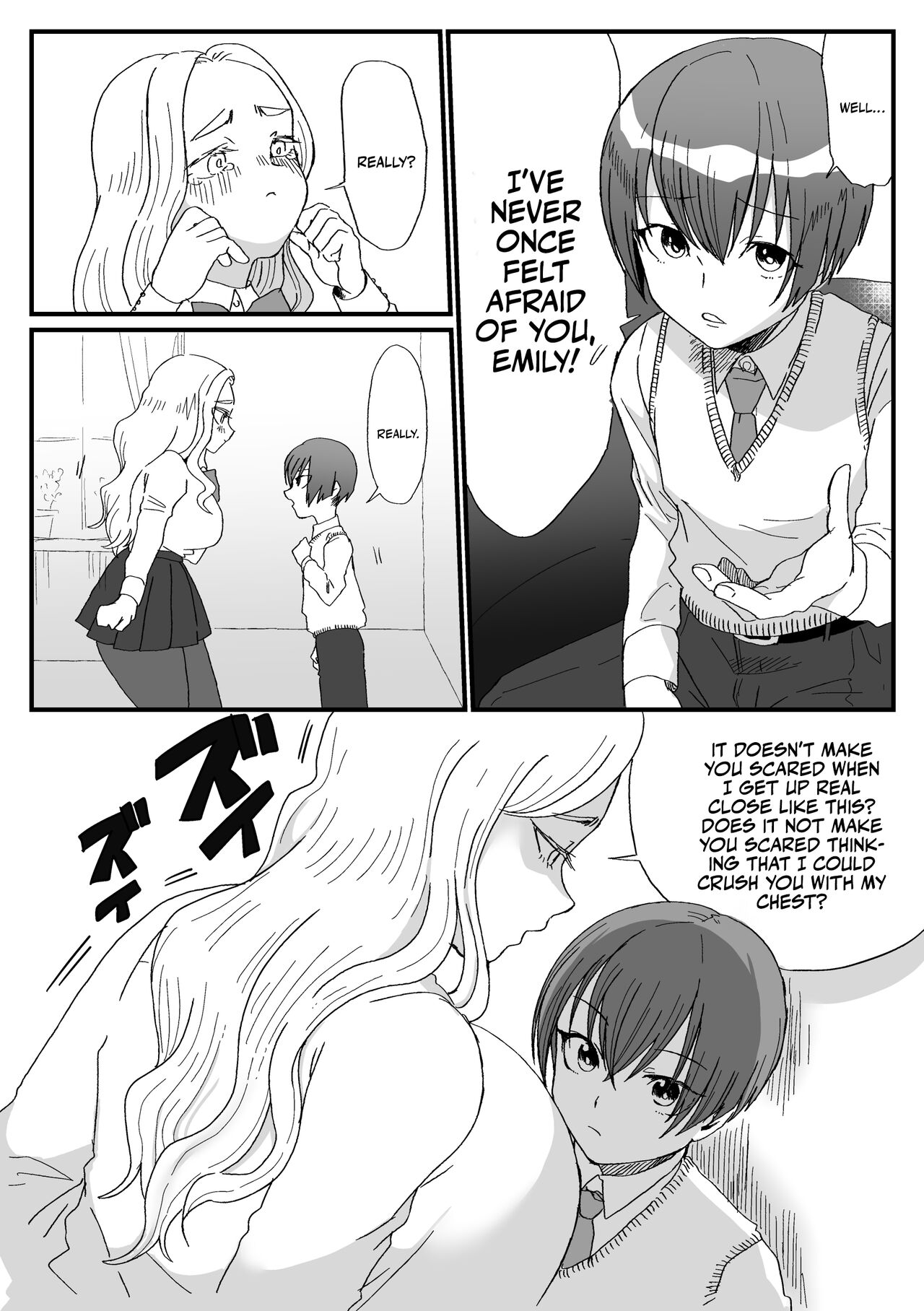 Big Girl Wants To Mount Cute Small Guys 3 page 4 full