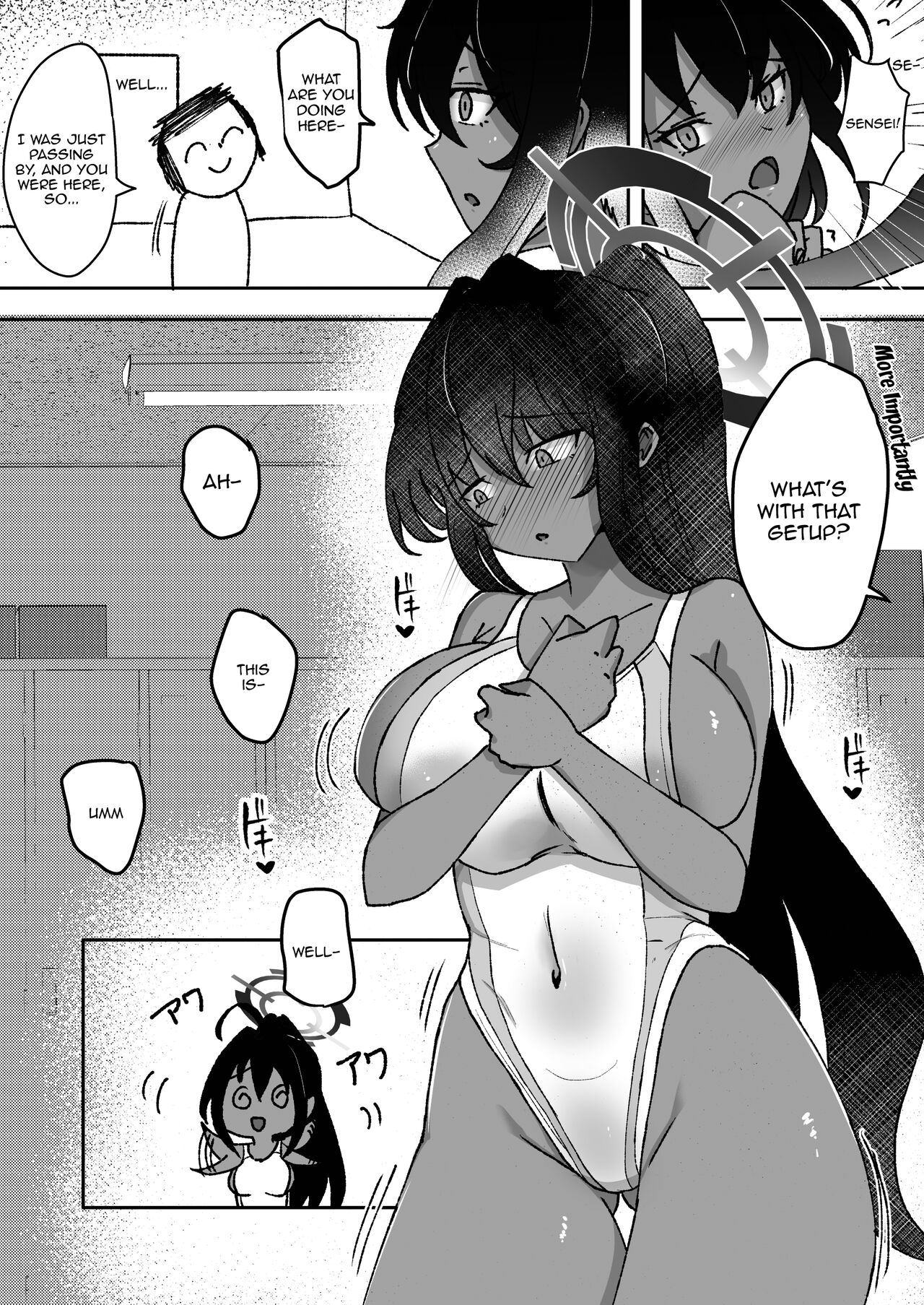 Kyouei Mizugi ga Nuge naku Natta Karin no Otetsudai o Suru Hon page 5 full