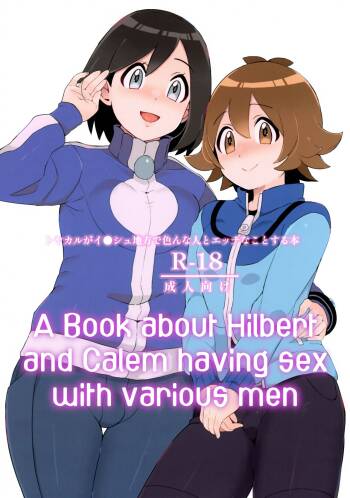 Toyakaru ga Isshu Chihou de Ironna to Ecchi Koto Suru Hon | A Book about Hilbert and Calem having sex with various men cover