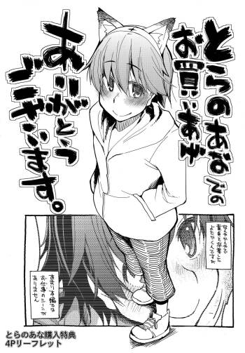 Kizumono Otome Toranoana Kounyu Tokuten 4P Leaflet cover
