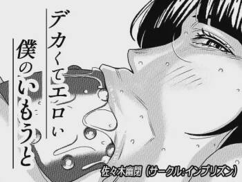 Dekakute Eroi Boku no Imouto 3 【机翻】 cover