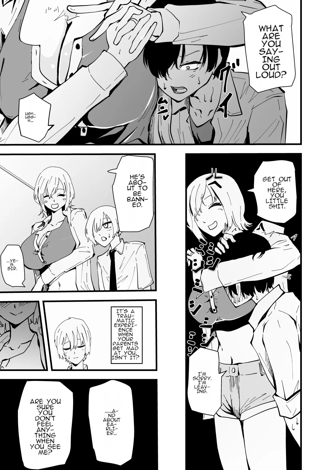 Boku no Gal Kaa-san - Bakunyuu Gal Haha to Amaama Asedaku Noukou Nakadashi Sex! page 6 full