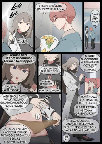 Shukushousarete Pantsu no Naka o Souji Saserareru Manga | Shrunken and Forced to Clean the Inside of Her Panties cover