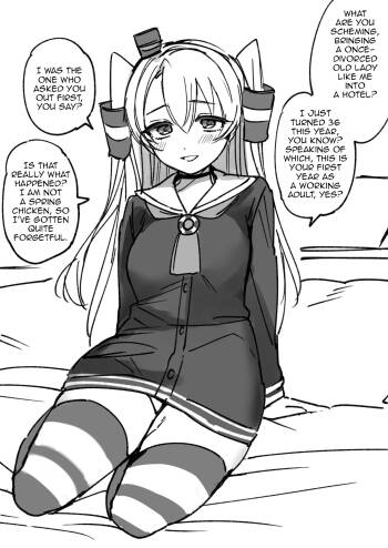 Batsuichi Amatsukaze Layer  Rakugaki Manga | A Doodle about a Once-divorced Amatsukaze Cosplayer cover