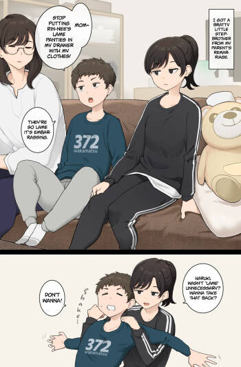 Older Step-sister Teaches Her Cheeky Little Step-brother a Lesson | Namaiki Gitei o Kyoiku Suru o Gishi-chan cover