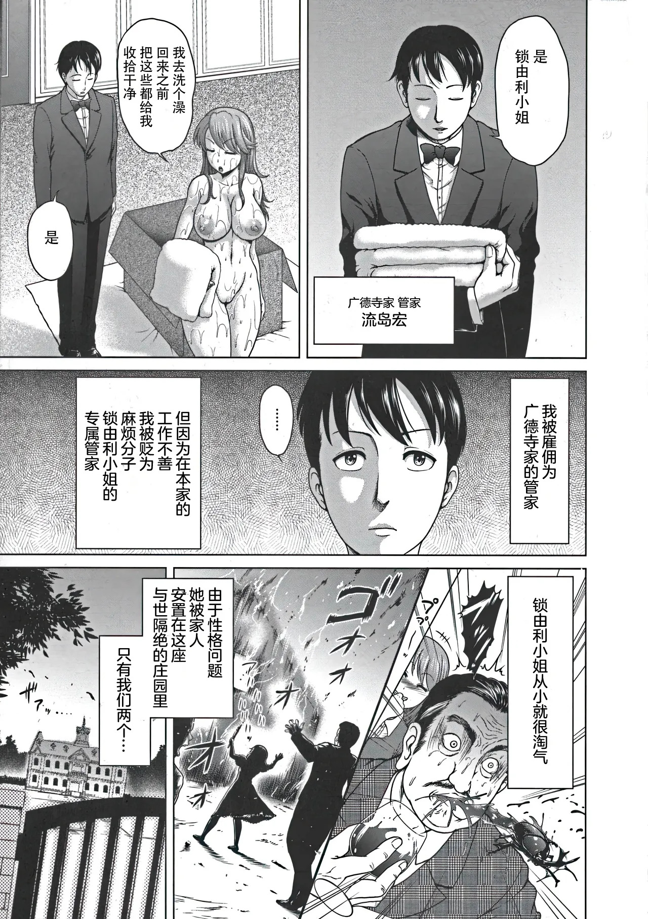 Hentai Ojosama To Shitsuji No Kindan Raba Purei page 3 full