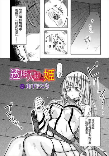 Toumei Ningen to Hime - Princess and Invisible-man cover