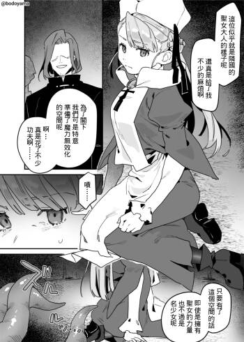 Tekikoku no Seijo ga Shojo Soushitsu Shitada no Shoujo ni Natte Shimau Hanashi "Chotto Shokushu Ari" cover